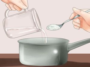 промывание солью